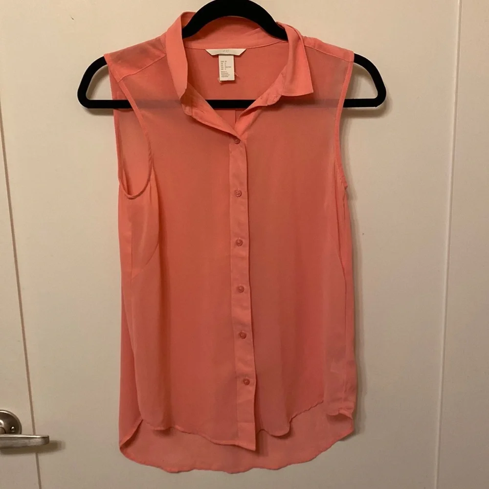 Pink H&M blouse - Picture 1 of 3